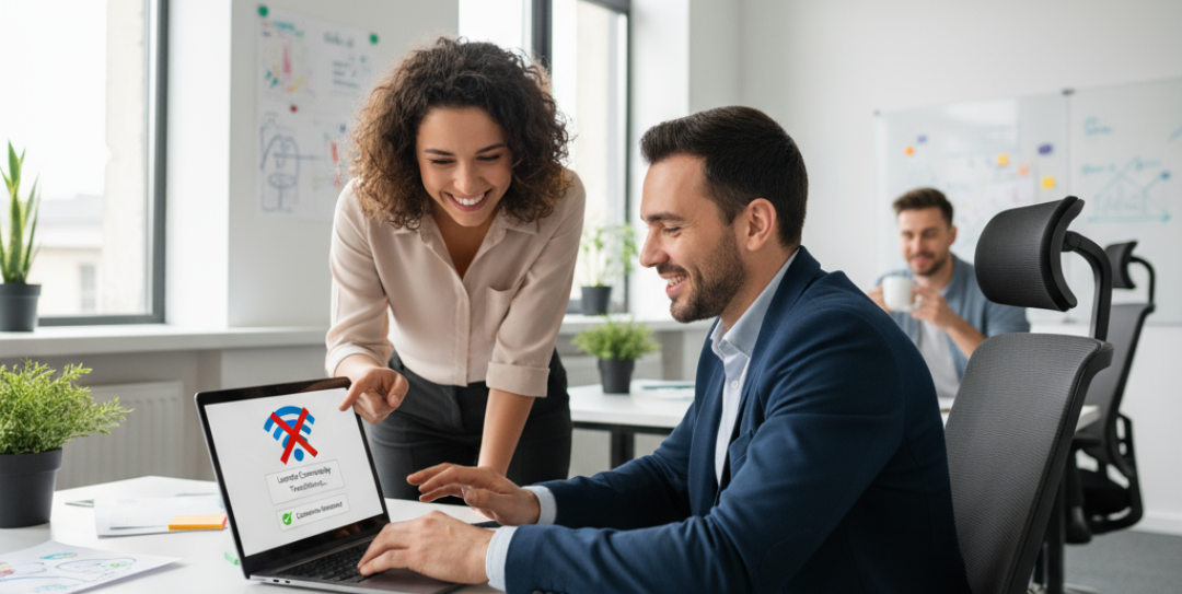 Fix WiFi dropouts in a business office environment with multiple connected devices
