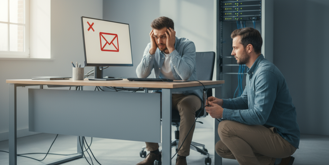 Business email support UAE – troubleshooting server, configuration, spam, storage, and security issues.
