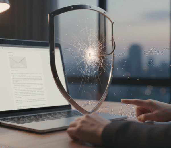 Phishing protection in the UAE case study showing multi-layered email and cybersecurity solutions by 800ITCare.