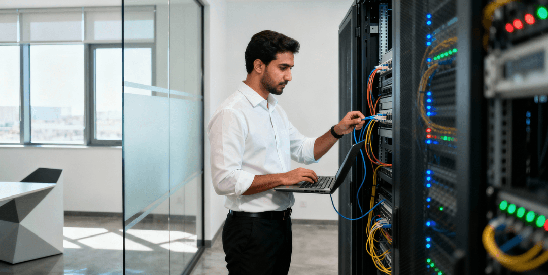 800 IT CARE team providing services as one of the best IT support companies in UAE