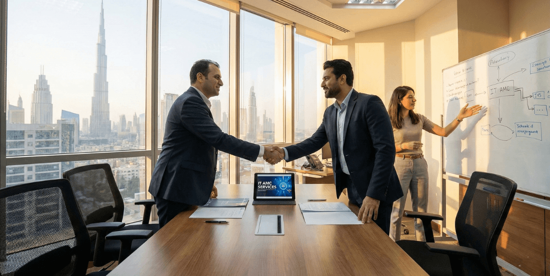 IT AMC services in Dubai for business IT maintenance and support